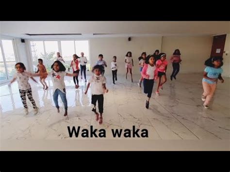 shakira waka waka dance moves for kids